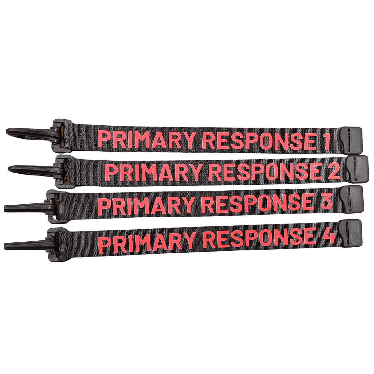 Printed Bag Tags - Primary Response 1 ,2,3,4 - Doran Tactical InnovationsPrinted Bag Tags - Primary Response 1 ,2,3,4