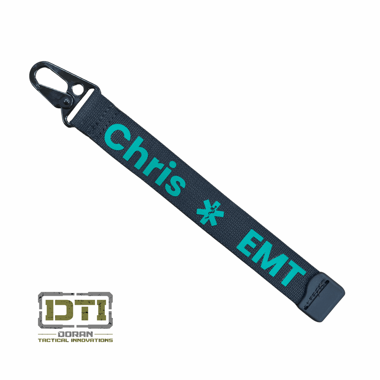 Custom Mil - Spec Webbing Bag/Key Tag with HK Snap Hook - Doran Tactical InnovationsCustom Mil - Spec Webbing Bag/Key Tag with HK Snap Hook