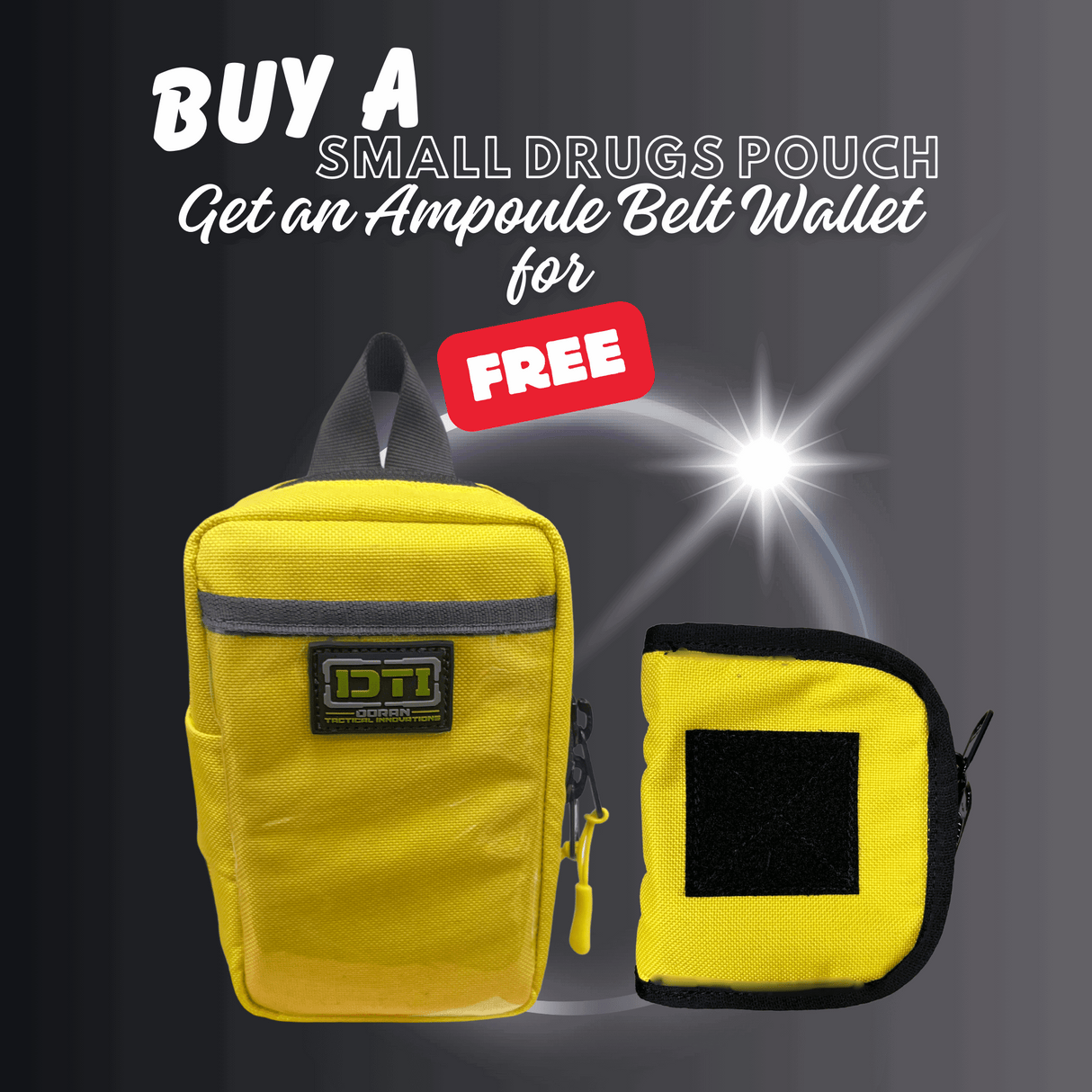 Drugs Pouch & Ampoule Wallet - Doran Tactical InnovationsDrugs Pouch & Ampoule Wallet