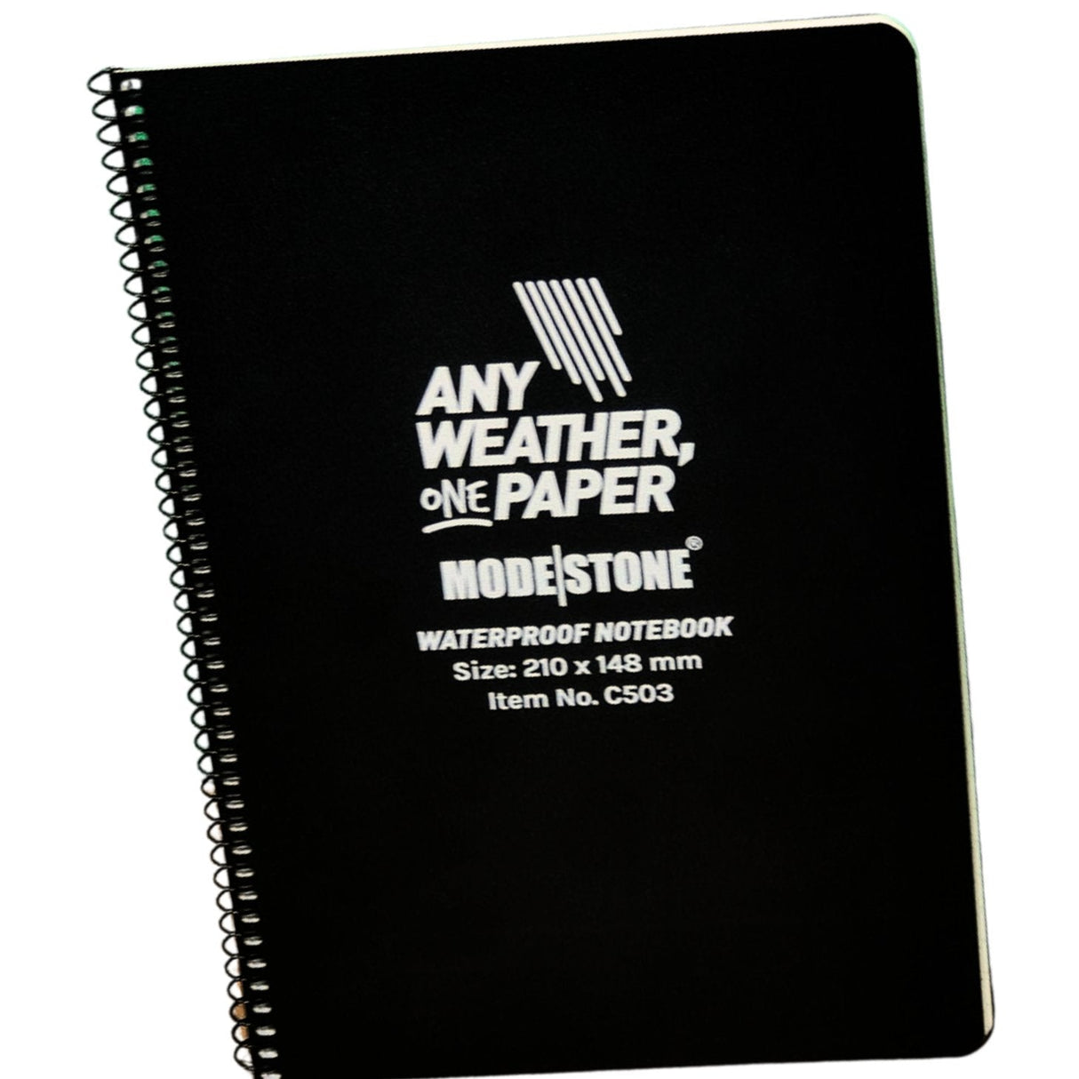 Modestone - A5 Side Spiral Waterproof Notepad - Doran Tactical InnovationsModestone - A5 Side Spiral Waterproof Notepad