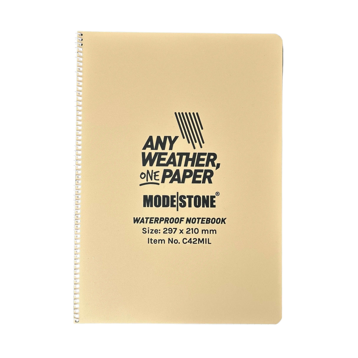 Modestone Waterproof Notebook Bundle – A4 (100 Pages) + A5 (30 Pages)