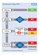 Ten Second Triage- METHANE Aide Cards (10)