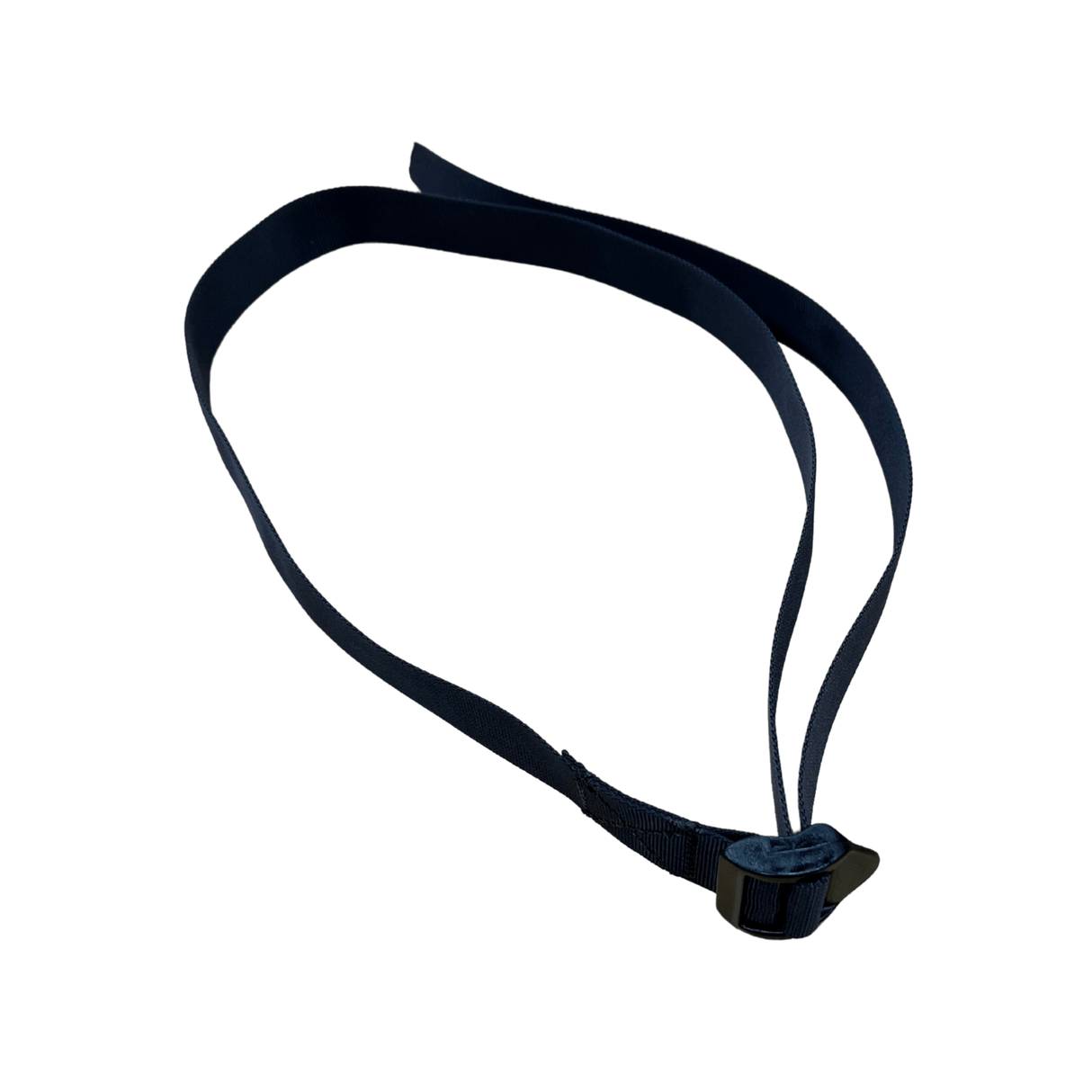 Black Utility Strap, 1.2m adjustable nylon strap for securing gear, made in the UK with Mil Spec webbing.