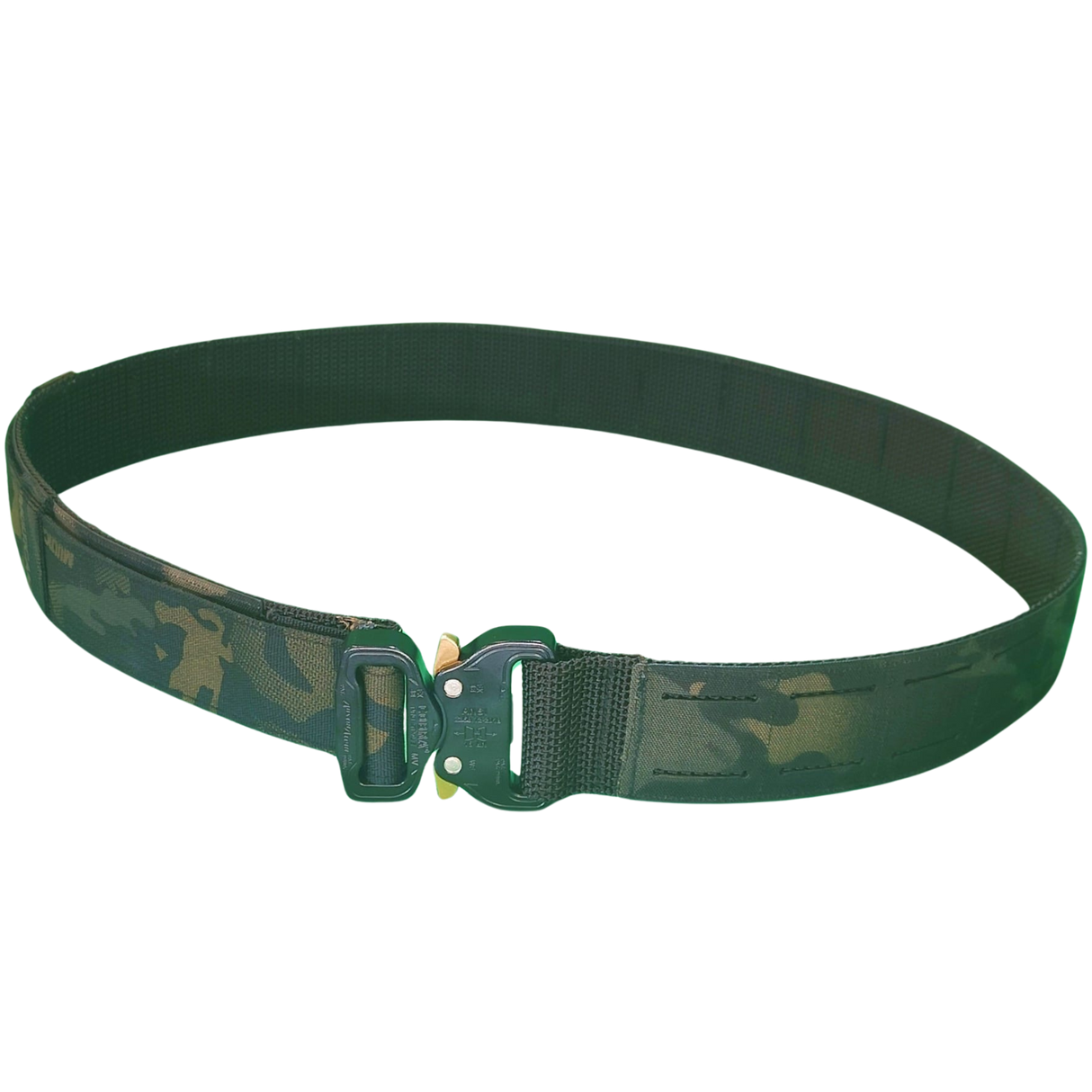 45mm Laser Cut Molle Tactical Belt- Crye Precision Black Multicam (Made to order)