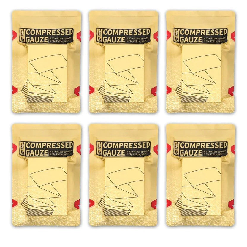 Compressed Gauze – Bulk Pack (100 Units)