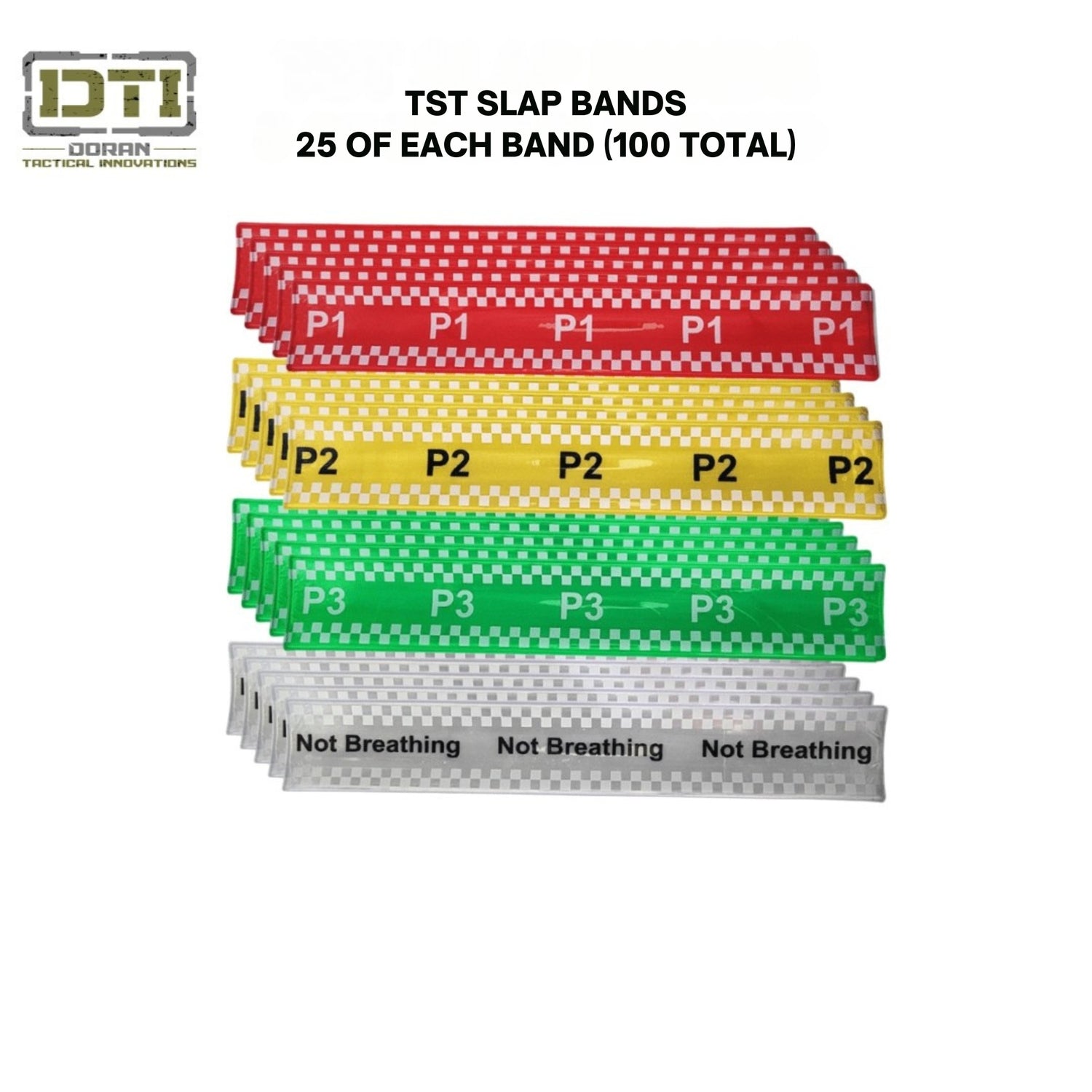 NHS Ten Second Triage (Slap Bands)